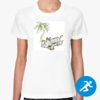 Женская спортивная футболка