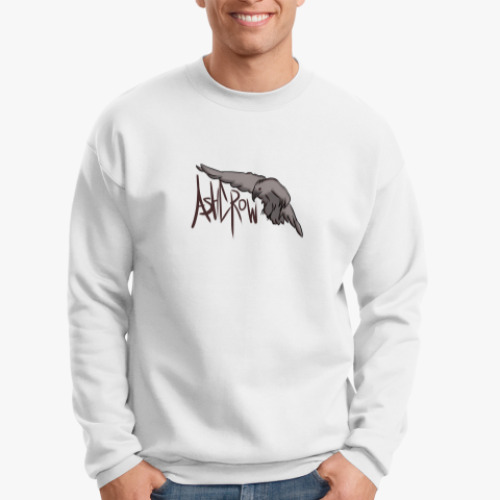 Свитшот с принтом AshCrow