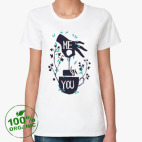 Женская футболка органик