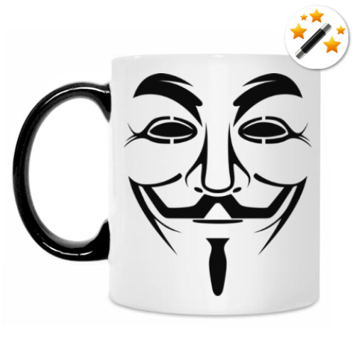 Кружка-хамелеон Анонимус