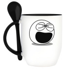 Кружка с ложкой