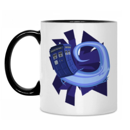 Кружка с принтом Tardis, Doctor Who