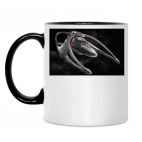 Кружка двухцветная