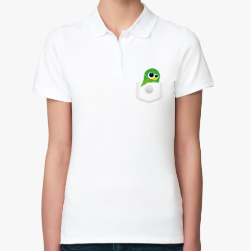 Женская рубашка поло (печать) Carry