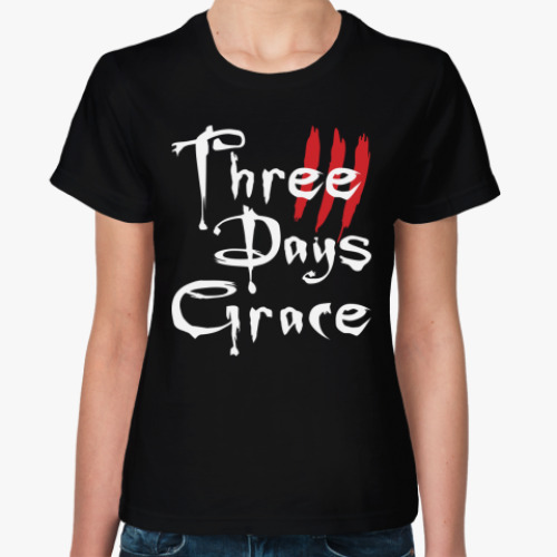 Женская футболка Three Days Grace