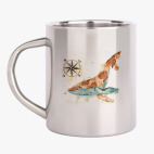 Кружка металлическая