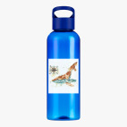 Прозрачная спортивная бутылка