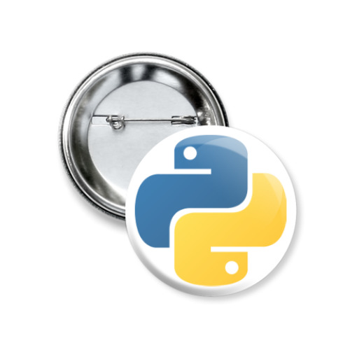 Значок 37мм Python