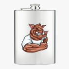 Фляжка стальная