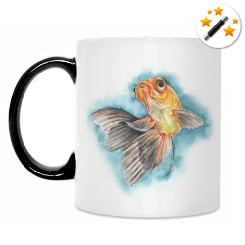 Кружка-хамелеон Золотая рыбка