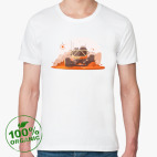 Мужская футболка органик