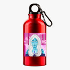 Металлическая бутылка 400 мл UV-DTF