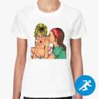 Женская спортивная футболка