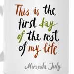 First day