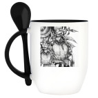 Кружка с ложкой