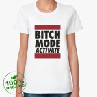 Женская футболка органик