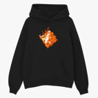 Толстовка худи оверсайз