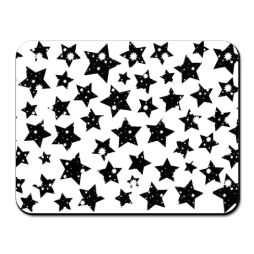 Коврик для мыши с принтом 'Звезды'
