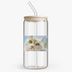 Банка с бамбуковой крышкой