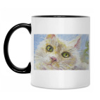 Кружка двухцветная