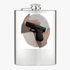 Фляжка стальная