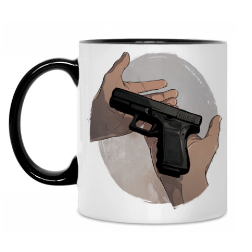 Кружка оружие