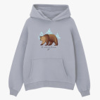 Толстовка худи оверсайз