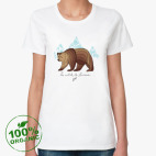 Женская футболка органик