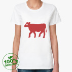 Женская футболка органик