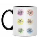 Кружка двухцветная