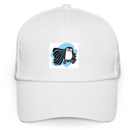 Кепка бейсболка с принтом Сова