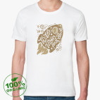 Мужская футболка органик