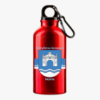 Металлическая бутылка 400 мл UV-DTF