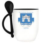 Кружка с ложкой