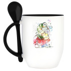 Кружка с ложкой