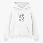 Толстовка худи оверсайз