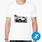 Мужская спортивная футболка