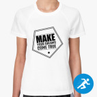 Женская спортивная футболка