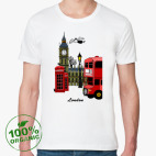 Мужская футболка органик