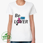 Женская футболка органик