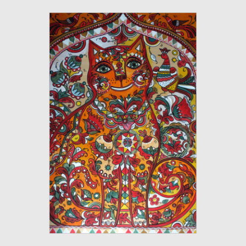 Постер с принтом народный кот