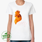 Женская футболка органик