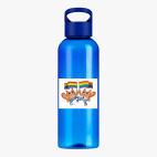 Прозрачная спортивная бутылка