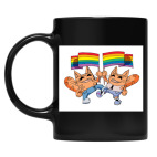 Кружка цветная UV-DTF