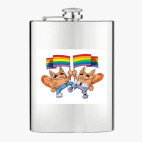 Фляжка стальная