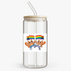 Банка с бамбуковой крышкой