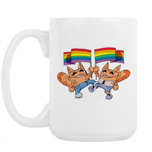 Кружка с принтом Я горжусь