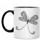 Кружка двухцветная