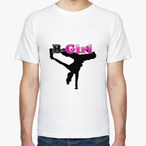 Футболка с принтом B-Girl
