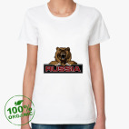 Женская футболка органик